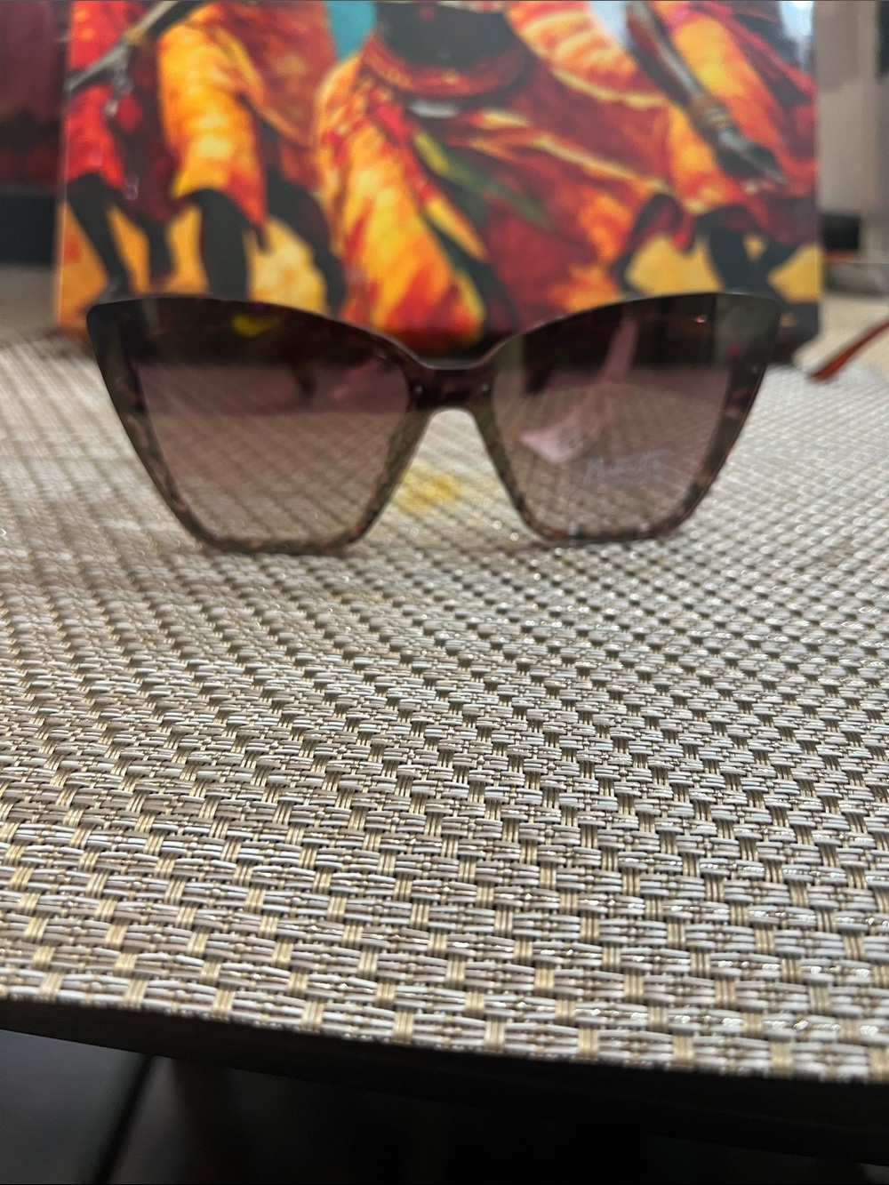 Women’s Tortoiseshell Cat-Eye Sunglasses - Brown Lenses